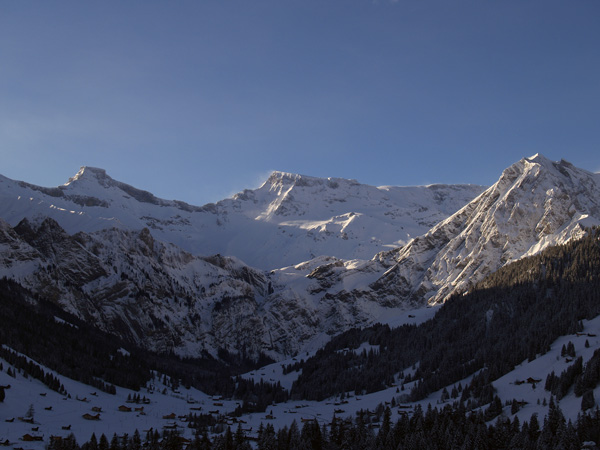 Adelboden view to south